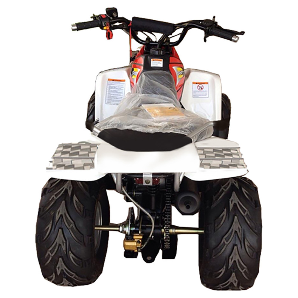 Megawheels - Fury Power 150CC Quad Bike Without Reverse - White