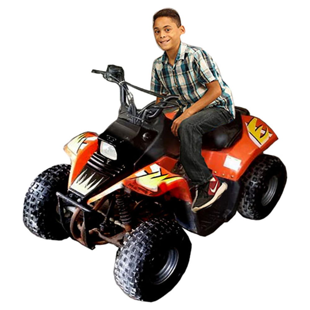 Megawheels - Romper 125 CC Off-Road ATV Quad Bike - Red