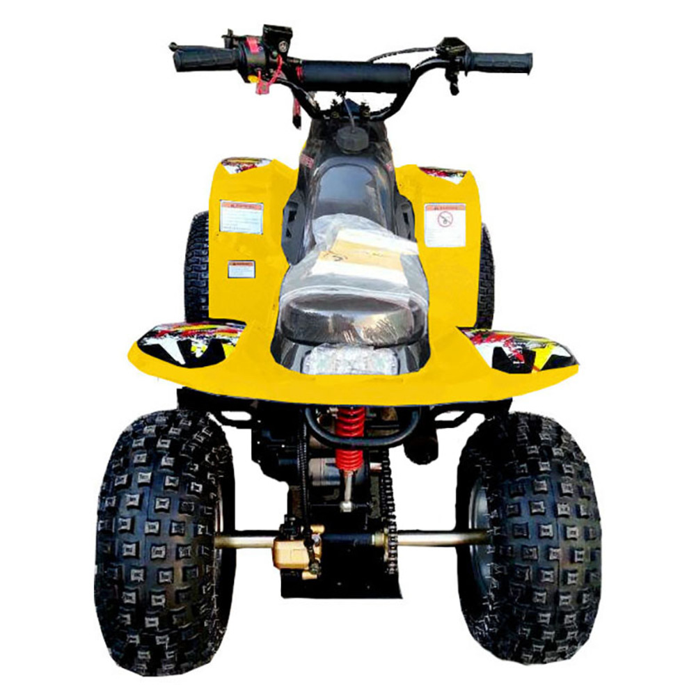 Megawheels - Tornado 80 CC Off-Road ATV Quad Bike - Yellow