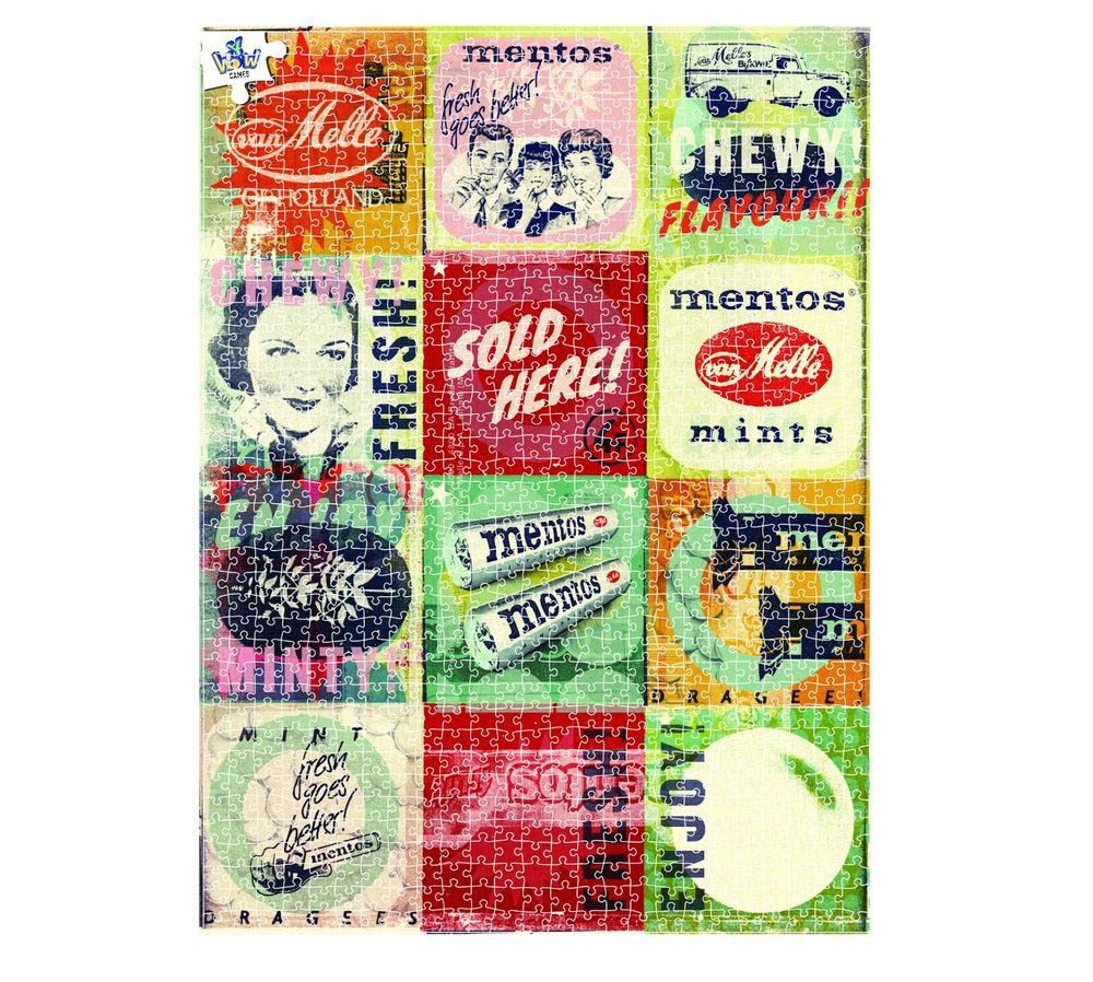 Mentos - Supersized Puzzles Mentos Mint 1000 Pcs-puzzles