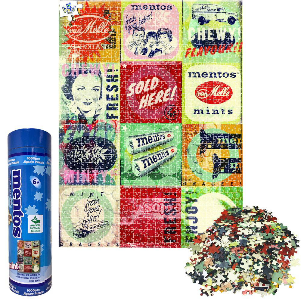 Mentos - Supersized Puzzles Mentos Mint 1000 Pcs-puzzles