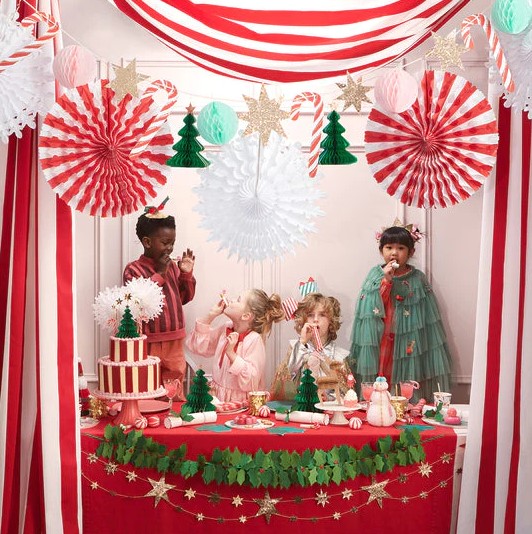 Meri Meri - Christmas Honeycomb Garland