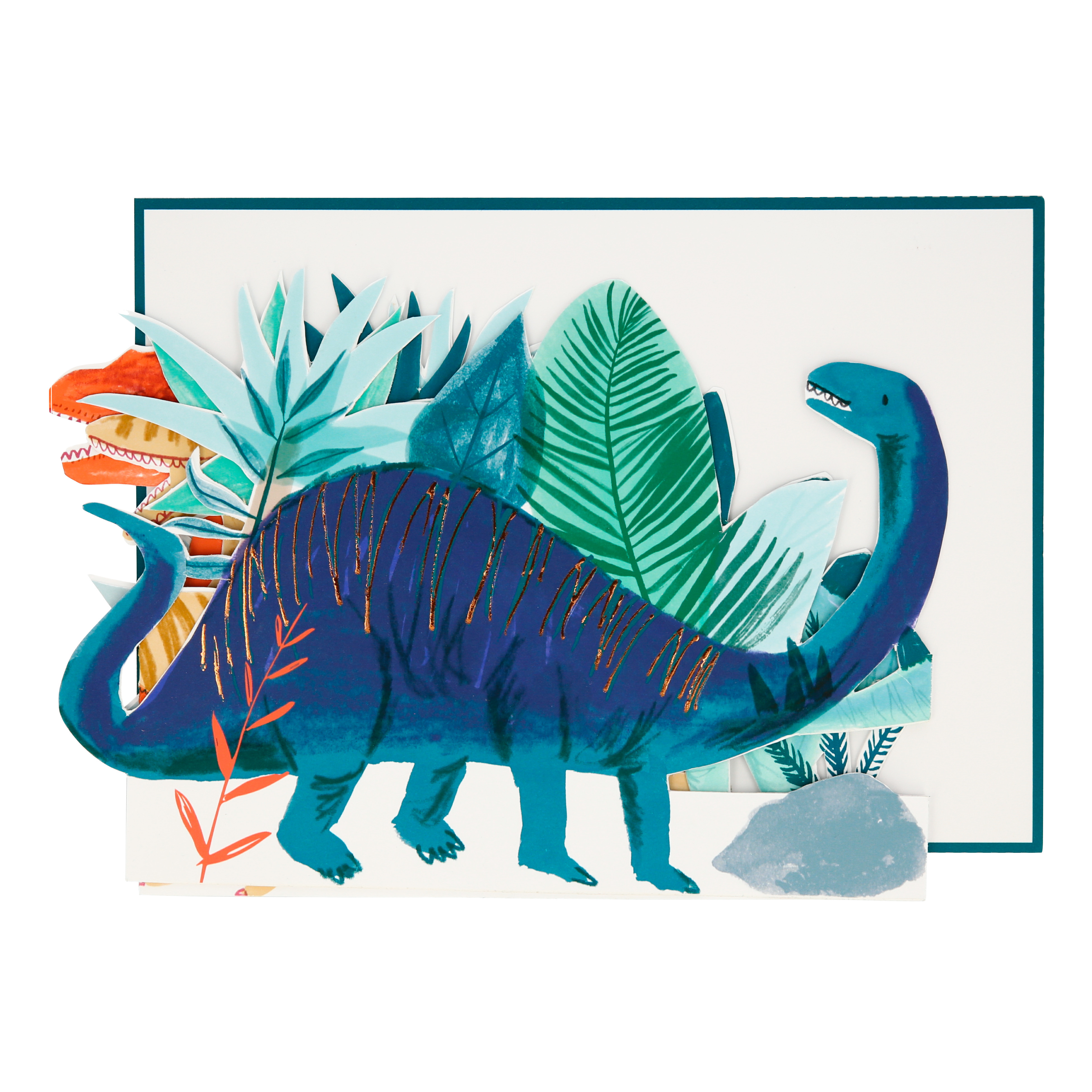 Meri Meri - Dinosaur Concertina Card