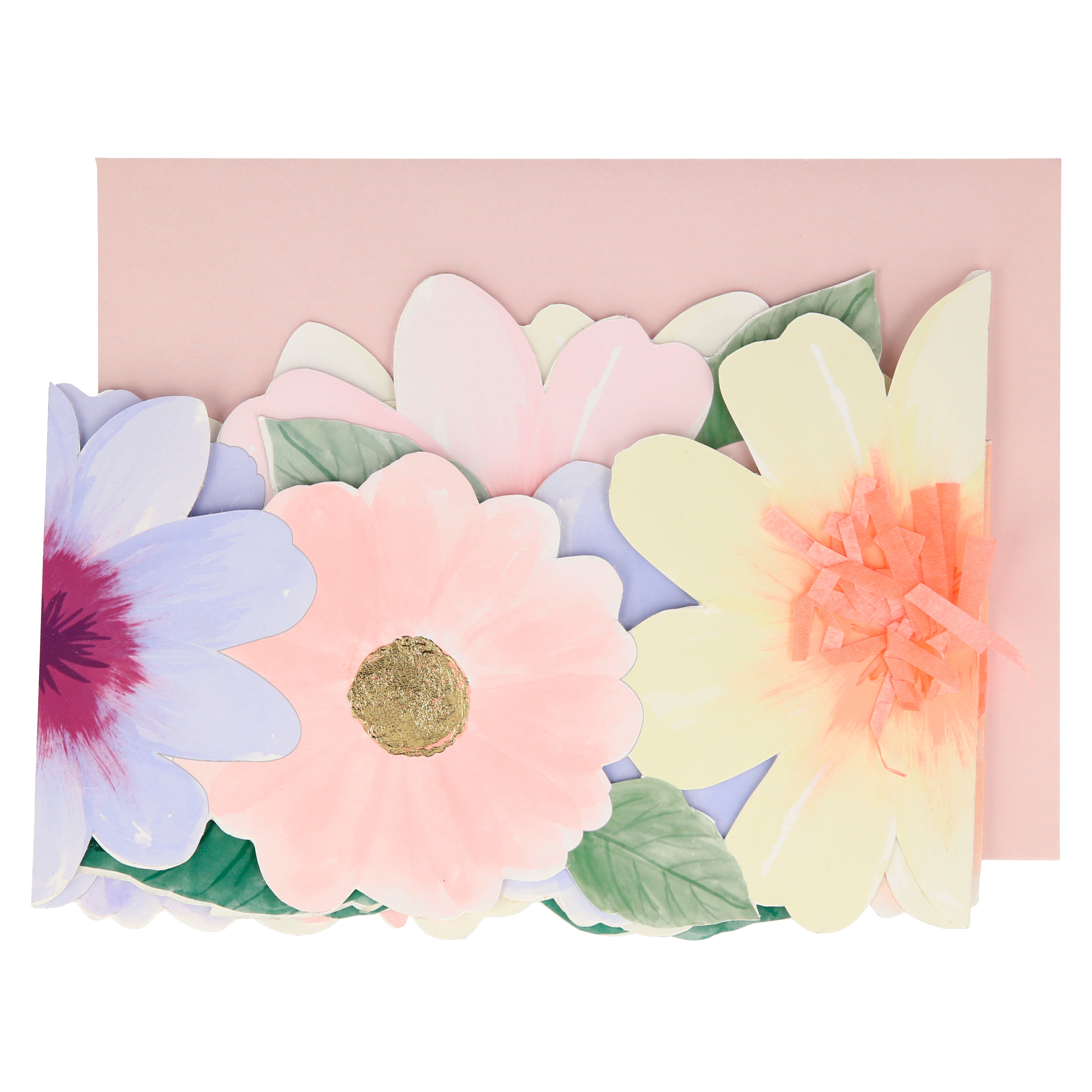 Meri Meri - Floral Concertina Card