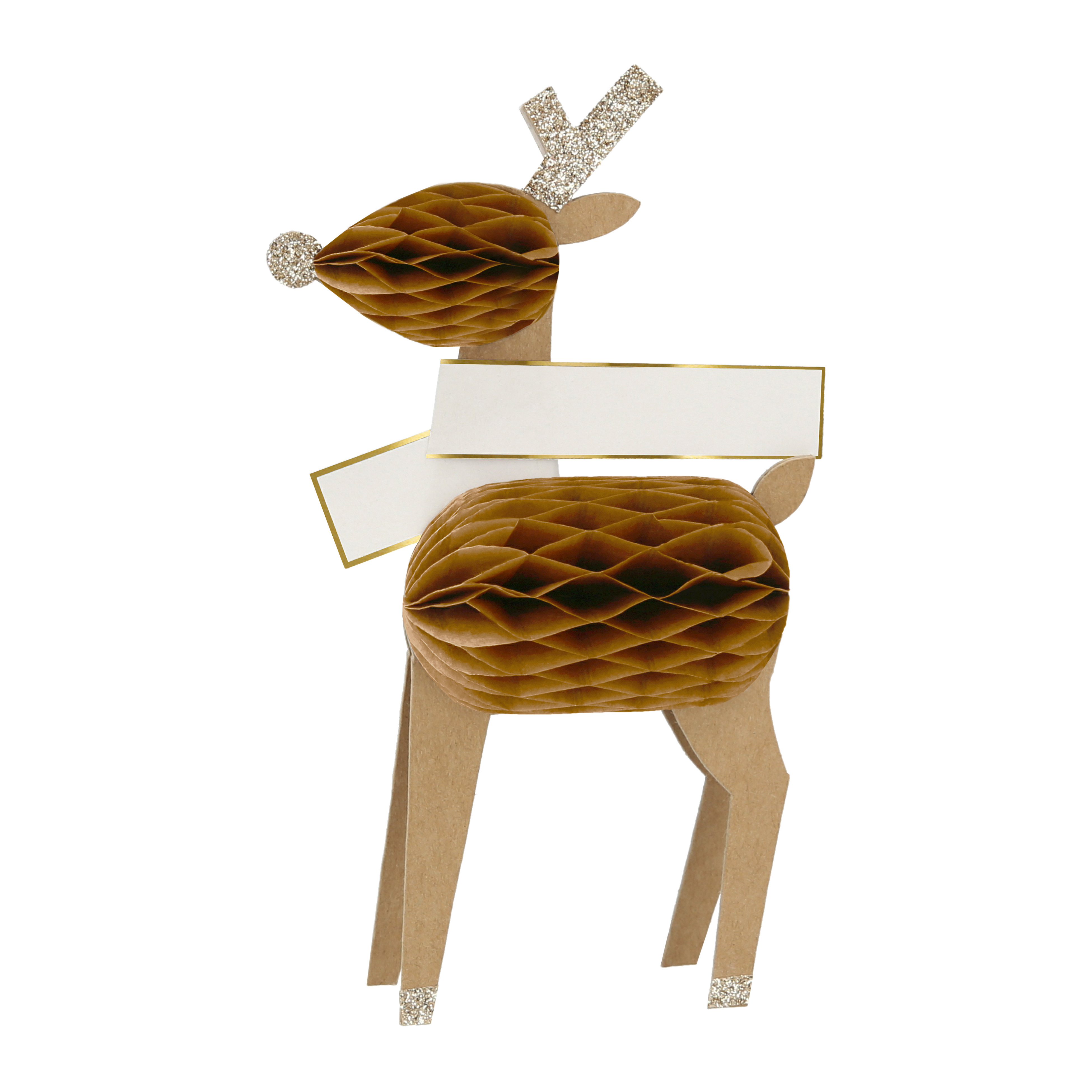 Meri Meri - Honeycomb Reindeer Placecards