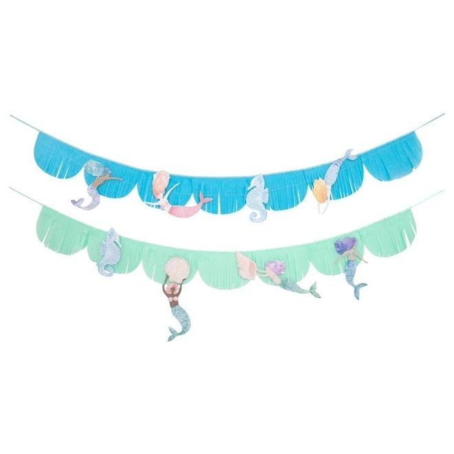Meri Meri - Mermaid Fringe Garland