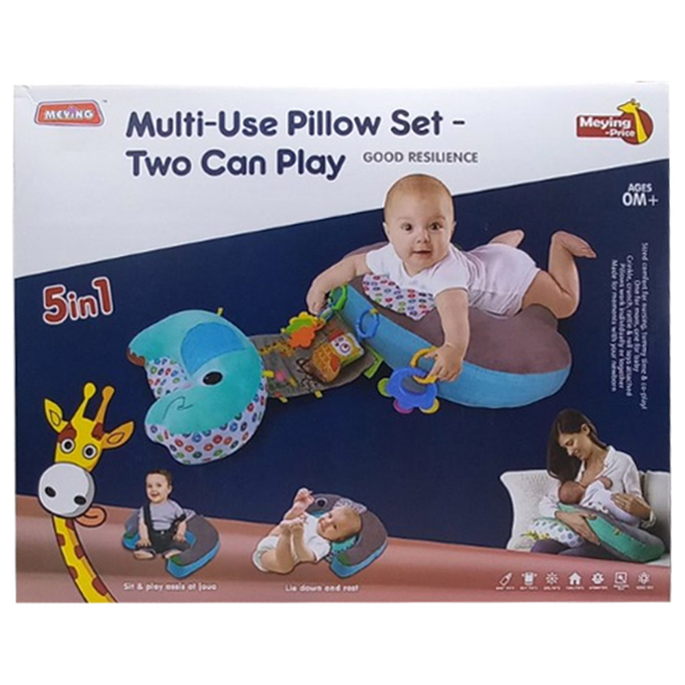 Meying - Multi Use Pillow Set - Elephant