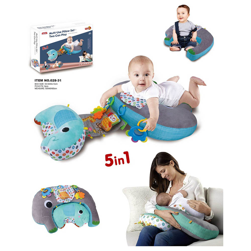 Meying - Multi Use Pillow Set - Elephant