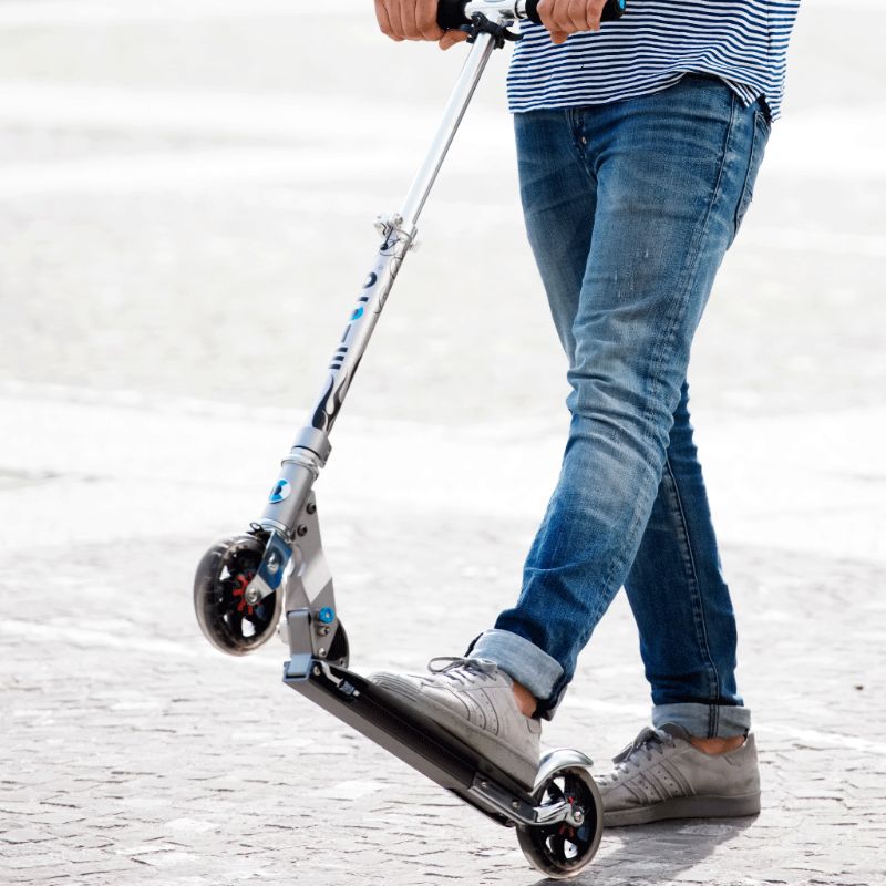 Micro - Speed Scooter For Kids - Dolphin Grey