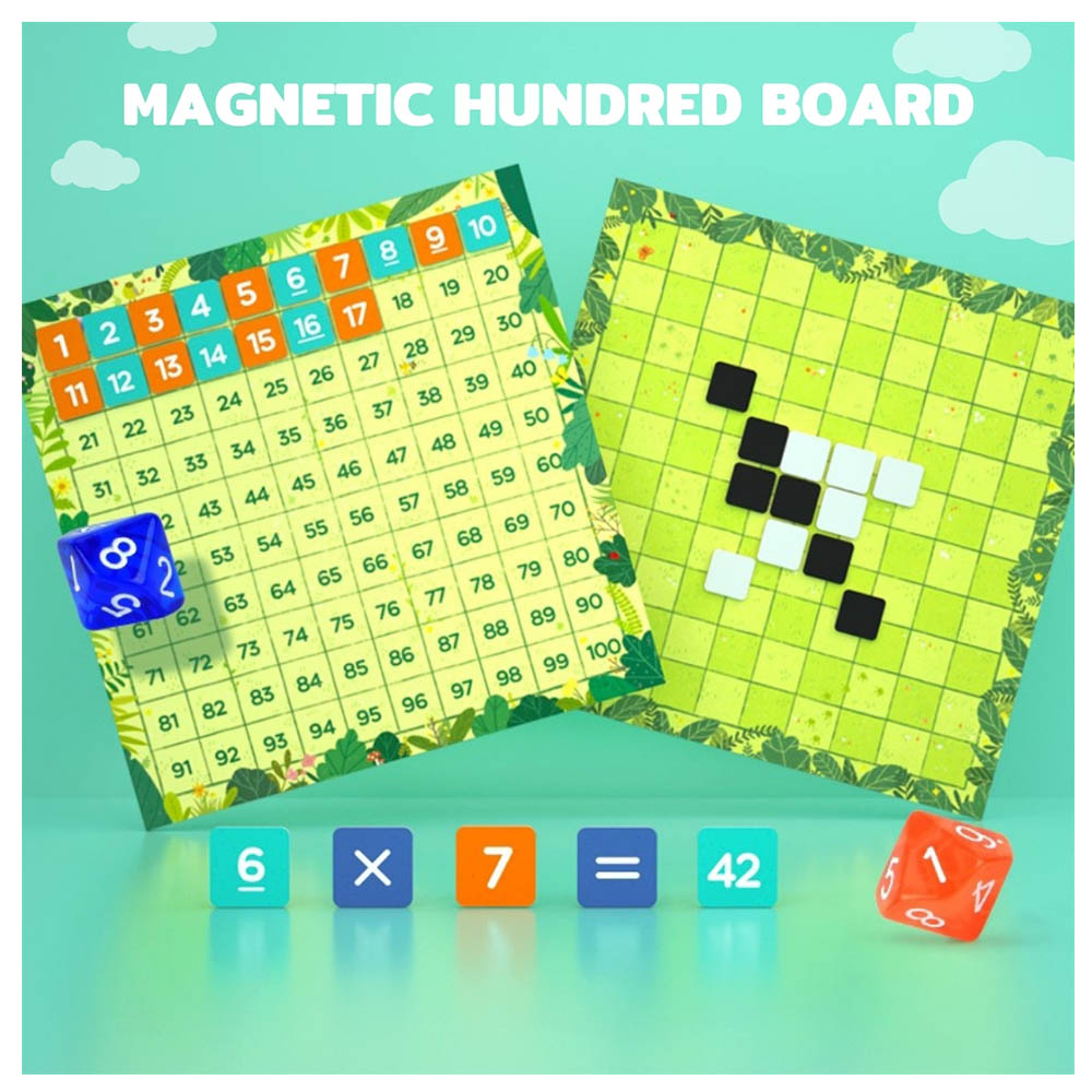 MiDeer - Magnetic Hundred Board Game