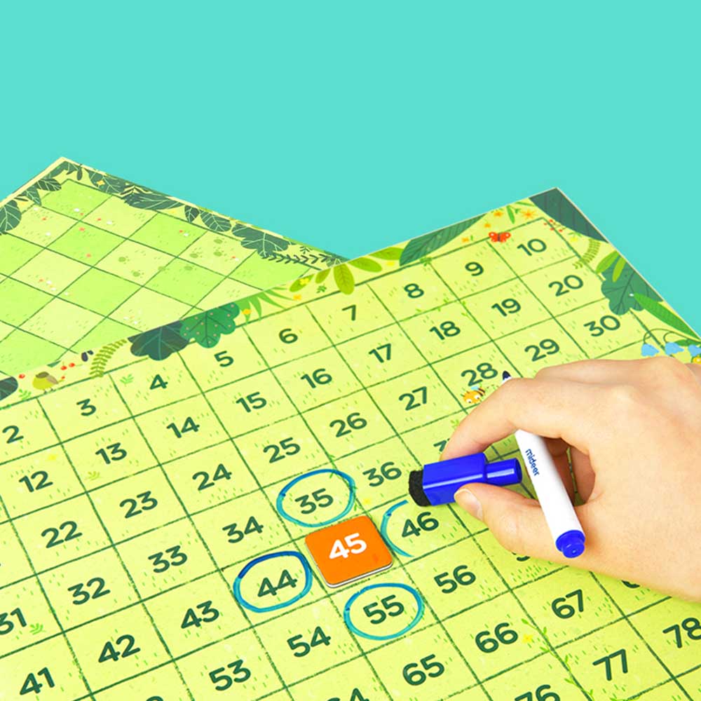 MiDeer - Magnetic Hundred Board Game