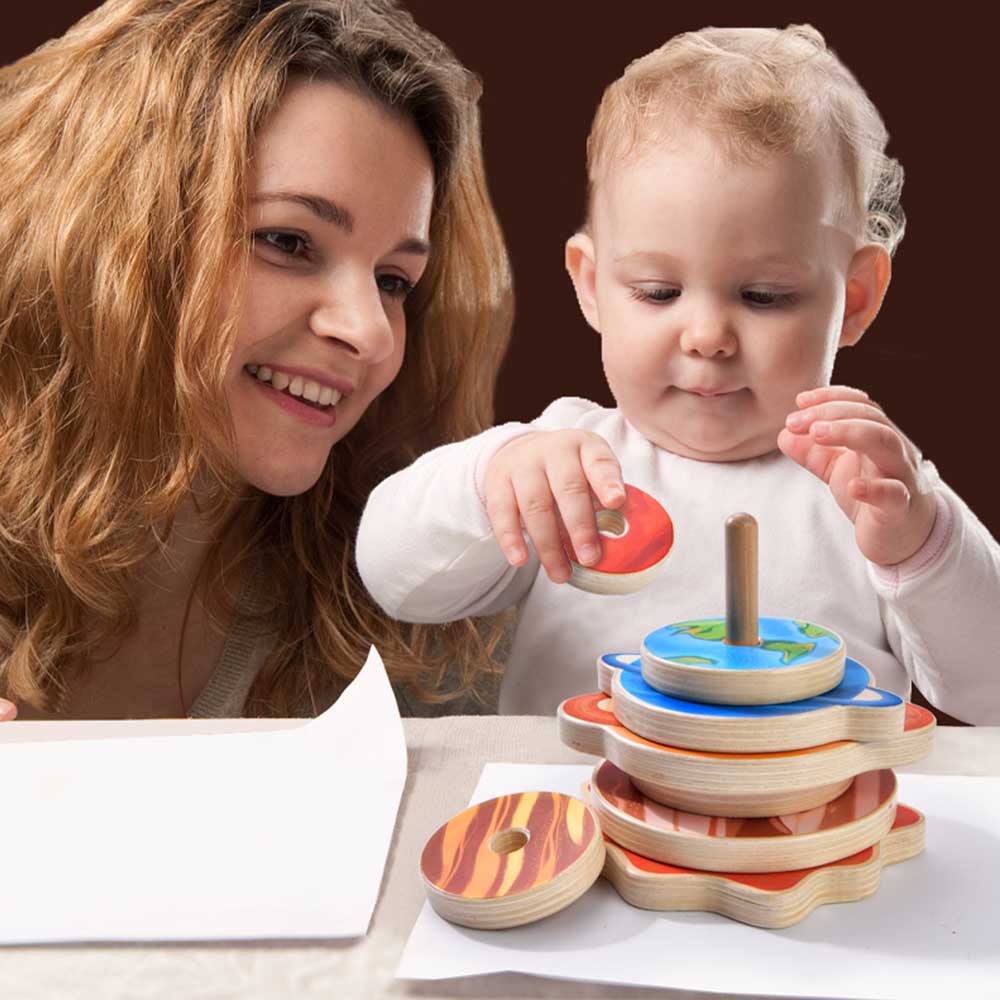 MiDeer - Stacking Toy - Planets