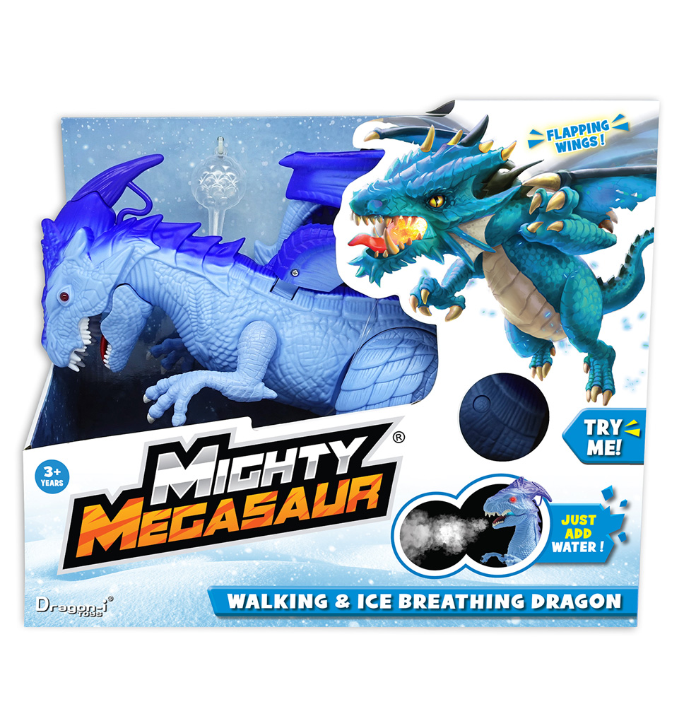 Mighty Megasaur - Ice Breathing Walking Dragon Toy