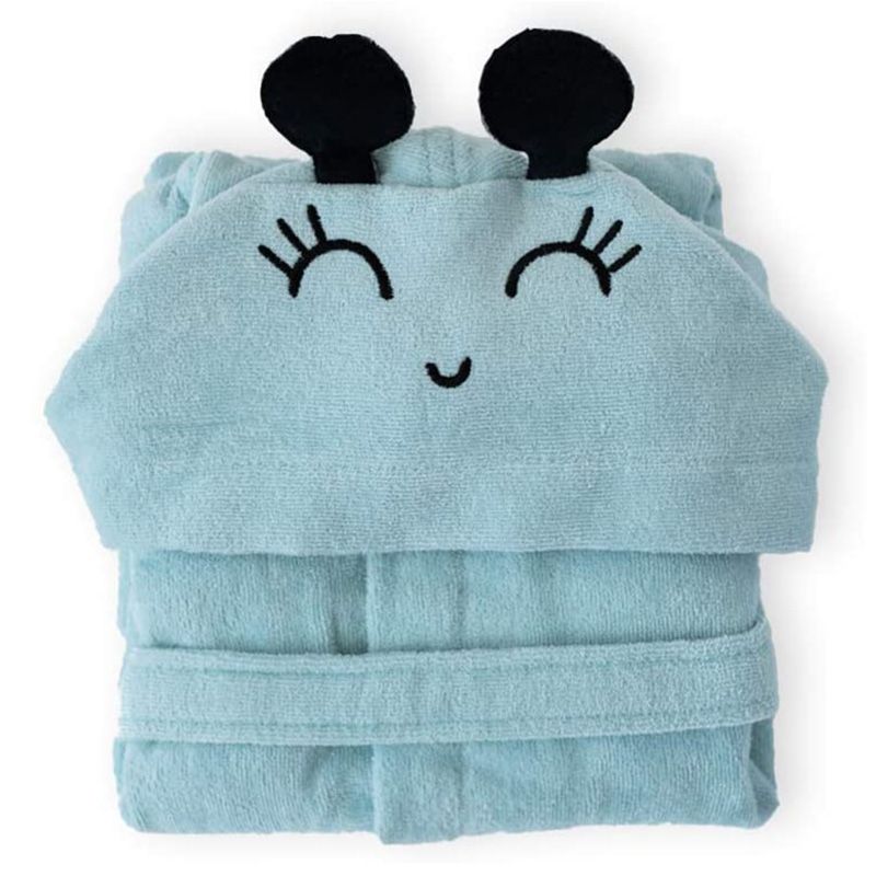 Milk&Moo - Sangaloz Velvet Bathrobe - Blue