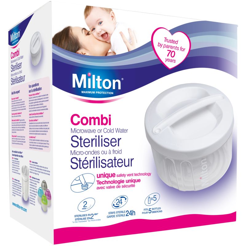 Milton - White Combi Bottle Steriliser