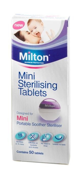 Milton Mini Soother Tablets 50's