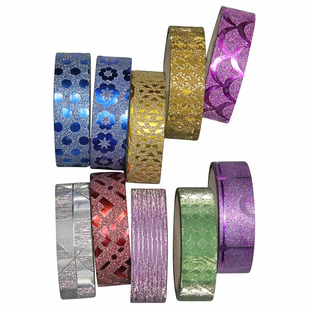Mindset - Diy Glitter Tape 10Pcs Set Art & Crafts
