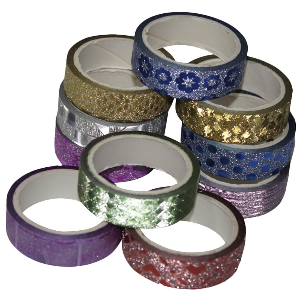 Mindset - Diy Glitter Tape 10Pcs Set Art & Crafts