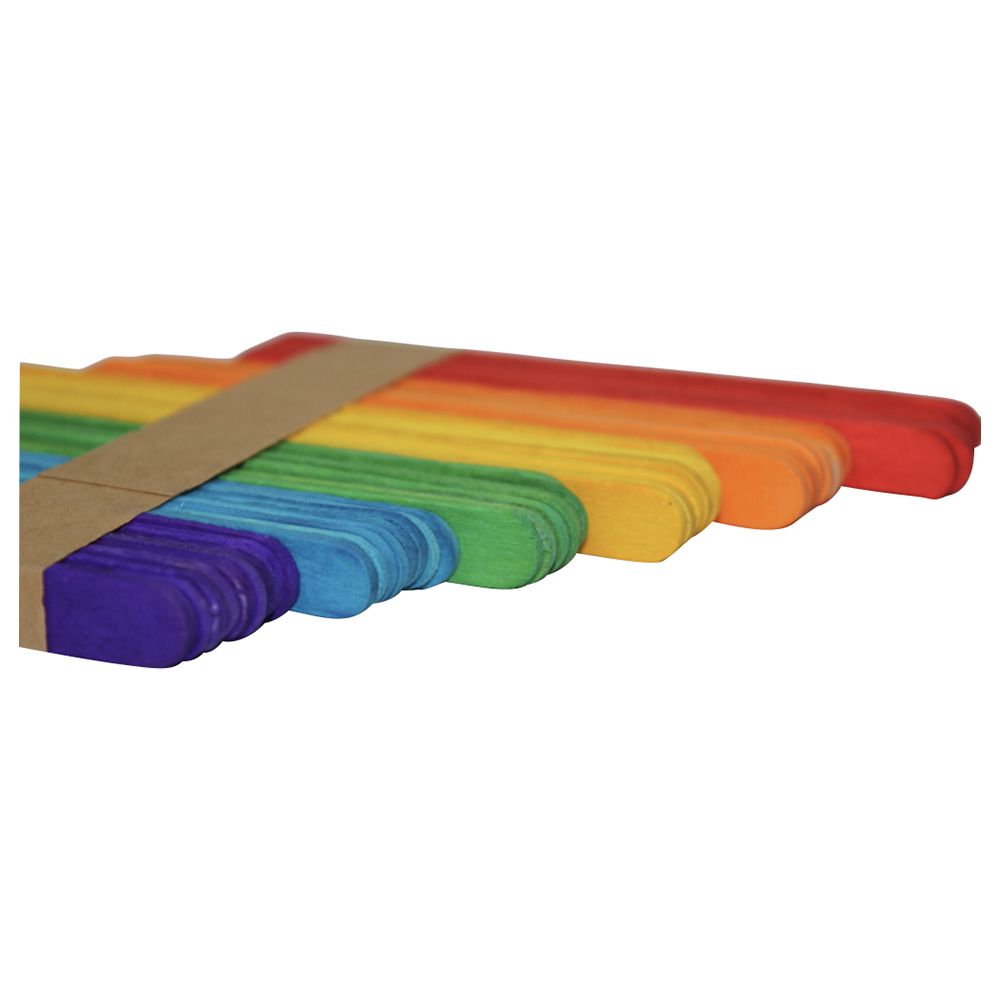 Mindset - Ice Cream / Popsicle Stick Colorful - 120 Pcs