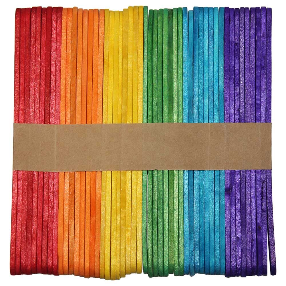 Mindset - Ice Cream / Popsicle Stick Colorful - 120 Pcs