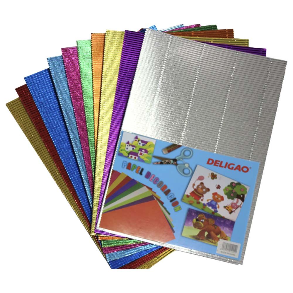 Mindset - Quilling Paper Decoration Neon 10 Pcs Set - Art & Craft Paper