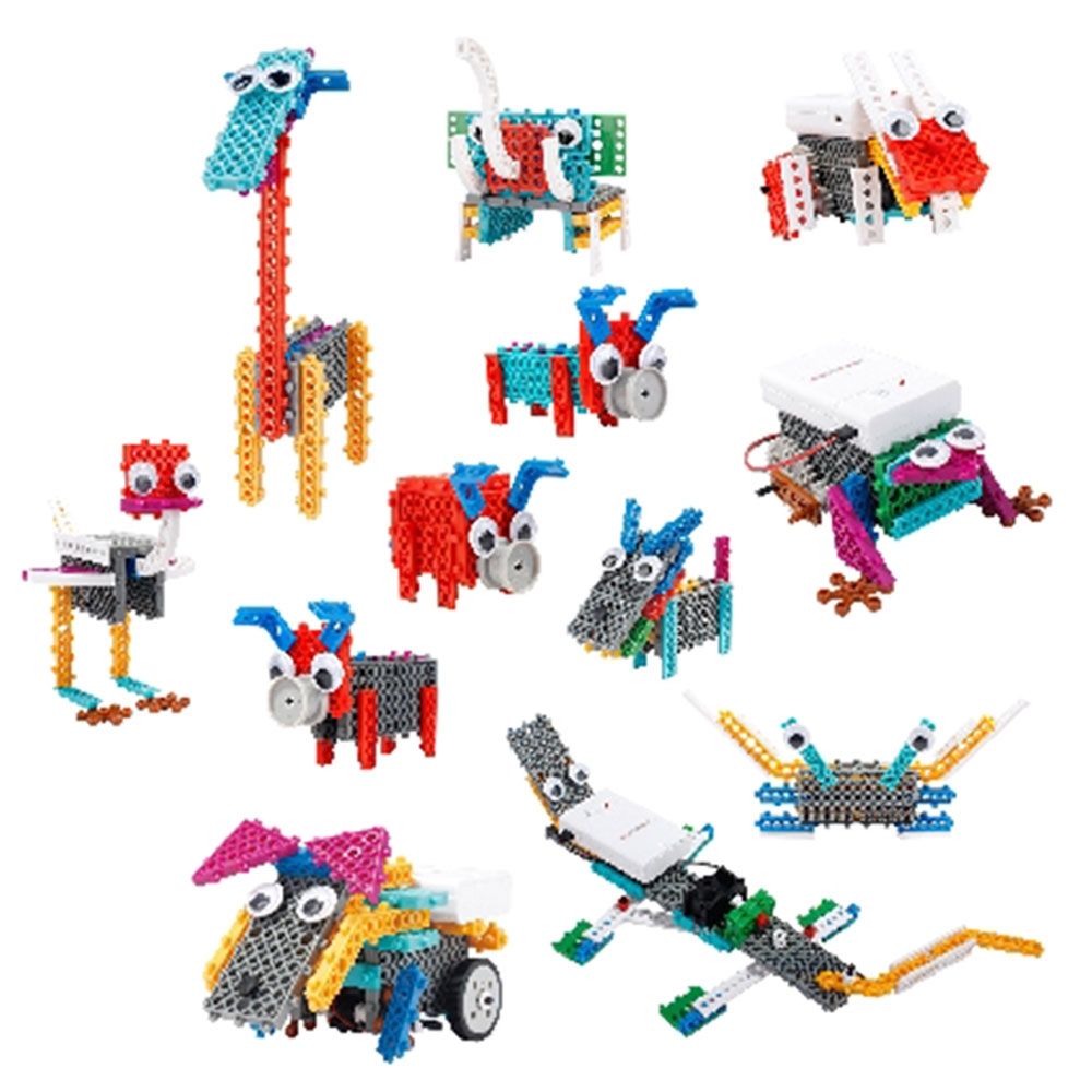 Mindset STEM Robot Kit 12 in 1 Electric Animal buidling blocks set 