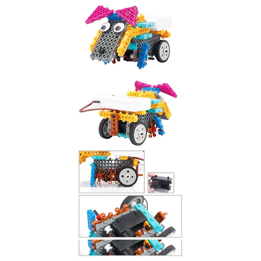 Mindset STEM Robot Kit 12 in 1 Electric Animal buidling blocks set 