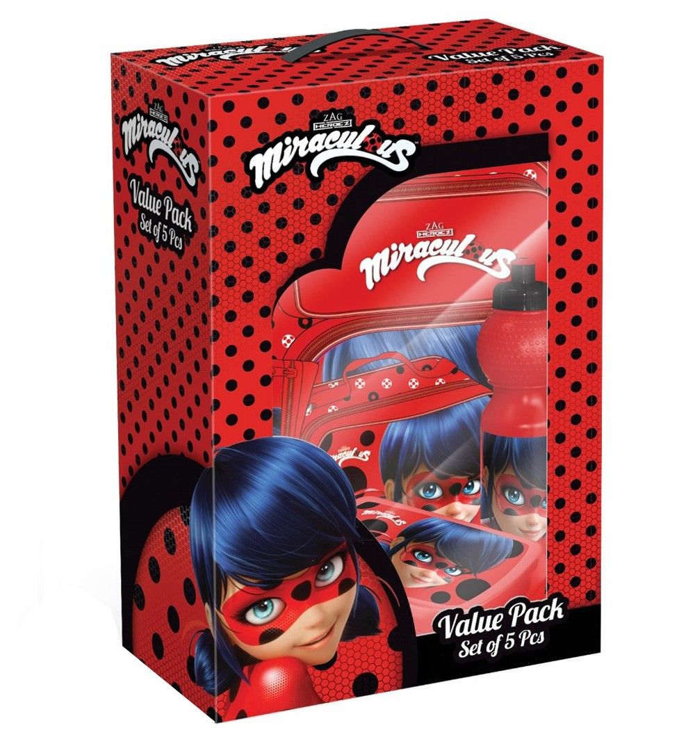 Disney Miraculous Value Pack Set Trolley 18 inch