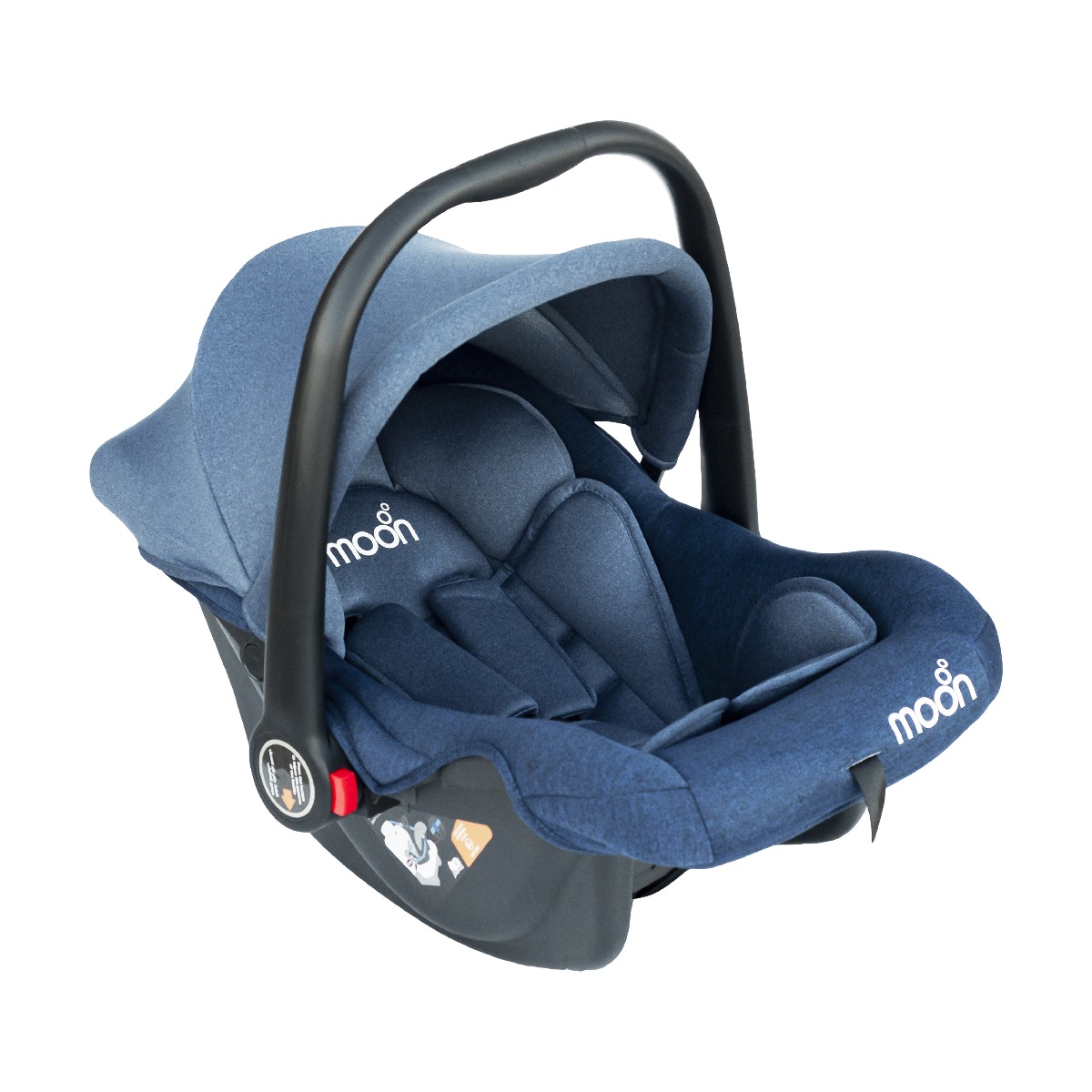Moon-Bibo Baby Carrier/Car Seat From 0 month+,Upto 13 kg.- Blue