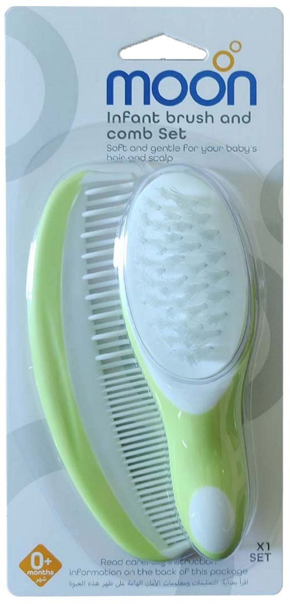 Moon Moses Basket + Infant Brush Comb Set