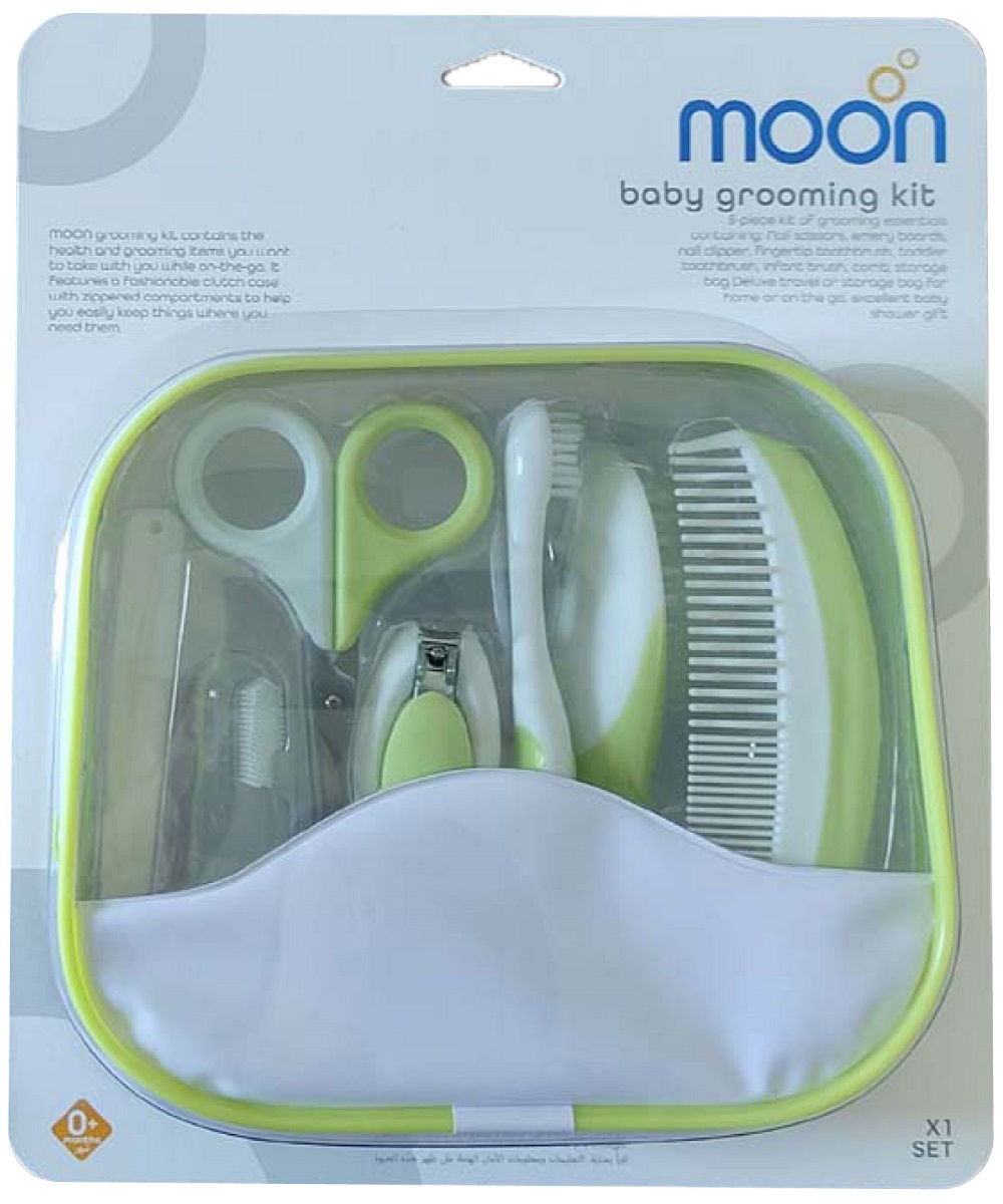 Moon Baby Grooming Kit + Corner cushion 