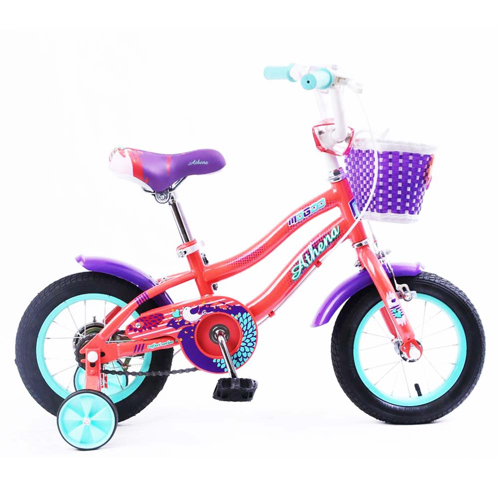 Mogoo - Athena 14 Inch Kids Bicycle - Peach