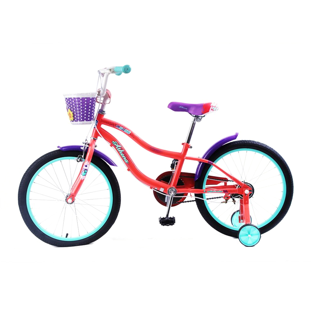 Mogoo - Athena 20 Inch Kids Bicycle - Peach
