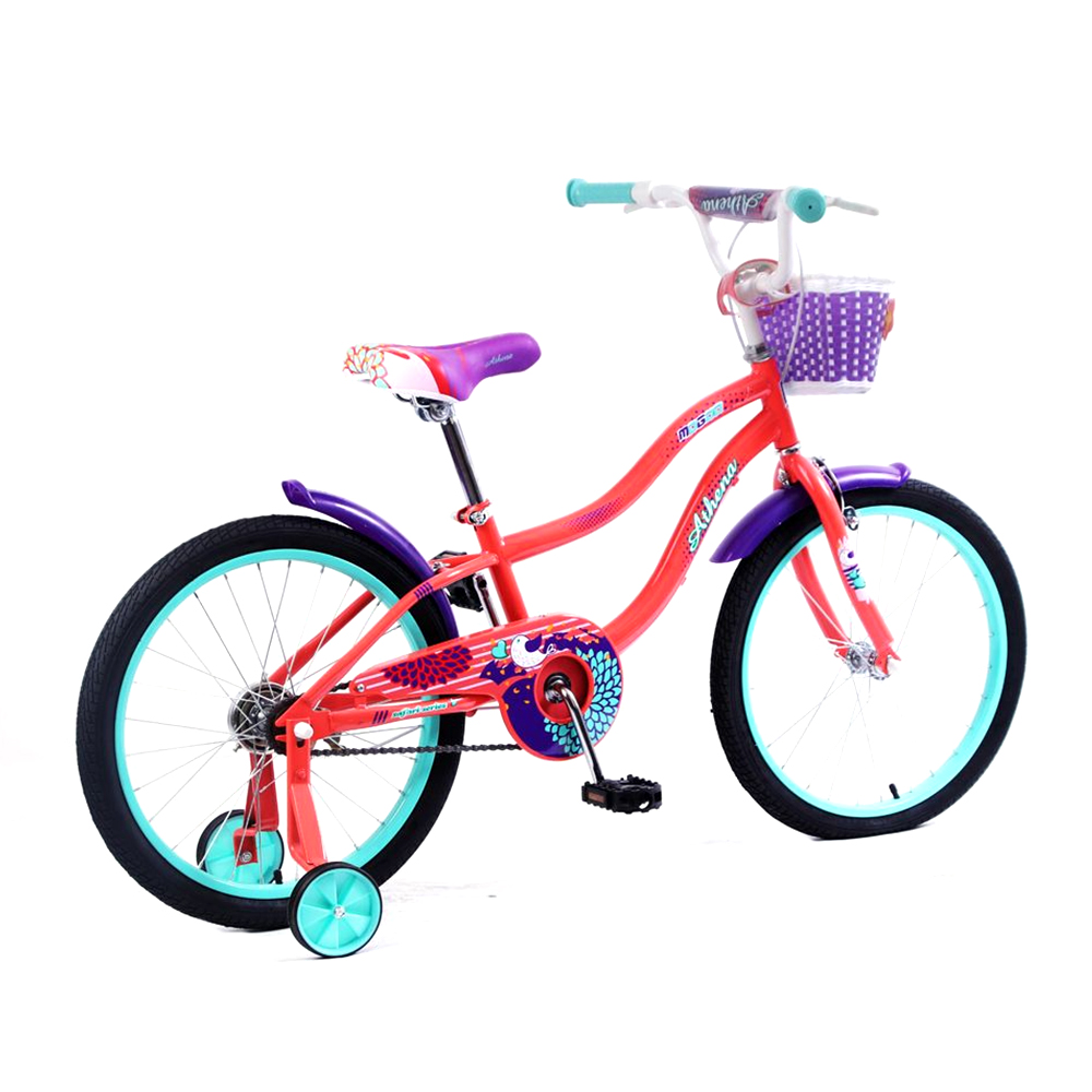 Mogoo - Athena 20 Inch Kids Bicycle - Peach
