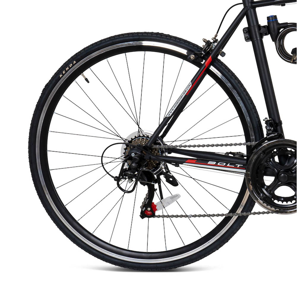 Mogoo - Bolt MTB Road Bike 700C - Black