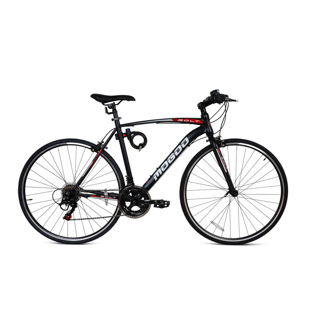 Mogoo - Bolt MTB Road Bike 700C - Black