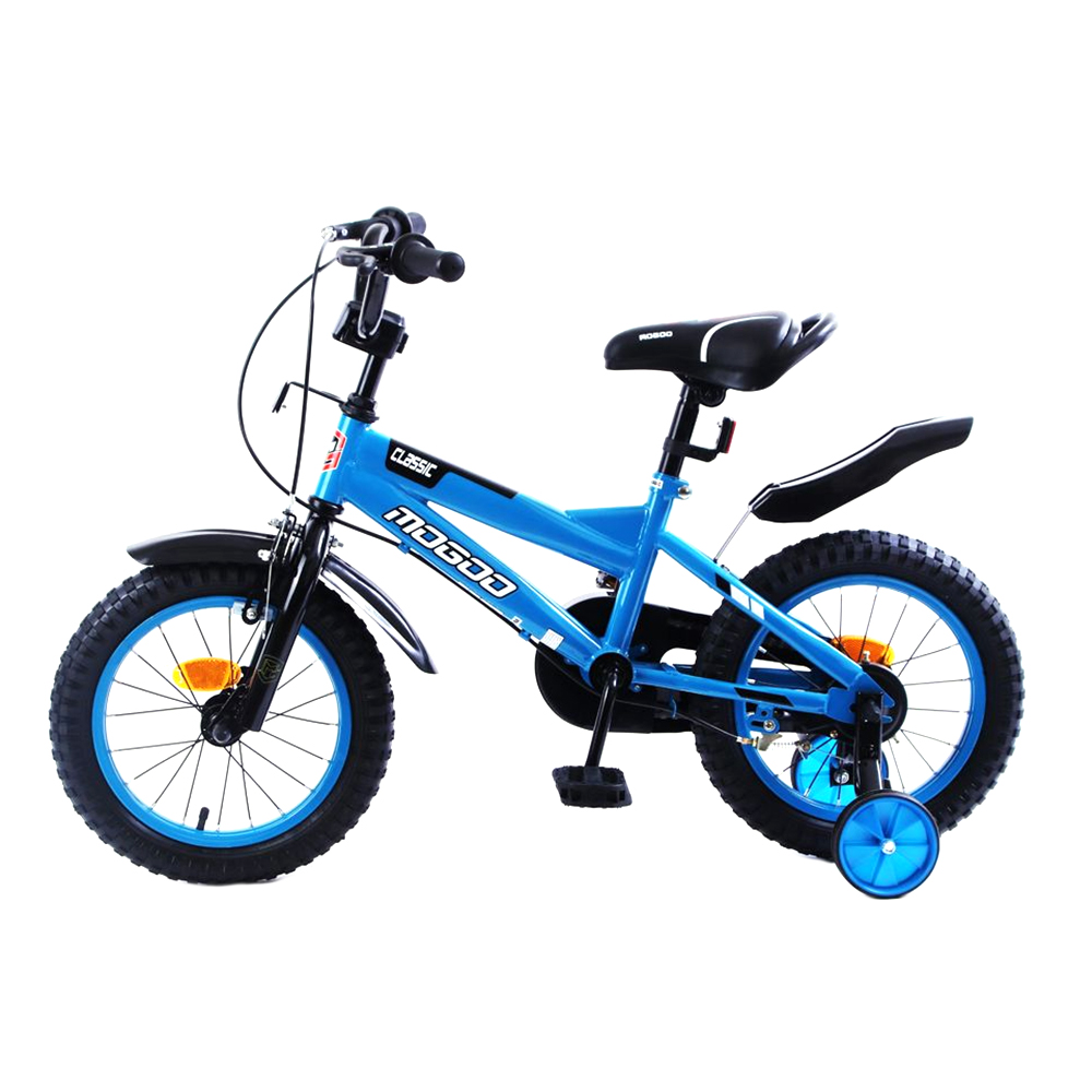 Mogoo - Classic 14 Inch Kids Bicycle - Blue