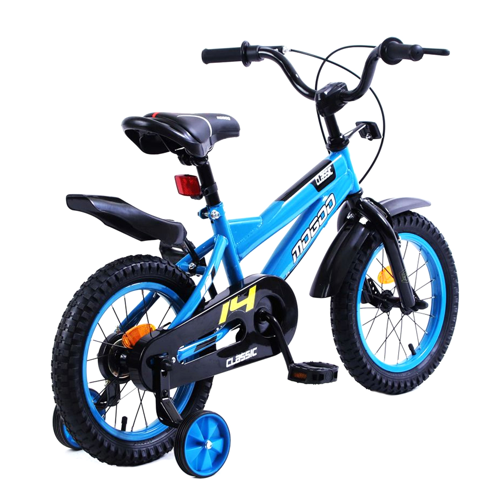 Mogoo - Classic 14 Inch Kids Bicycle - Blue