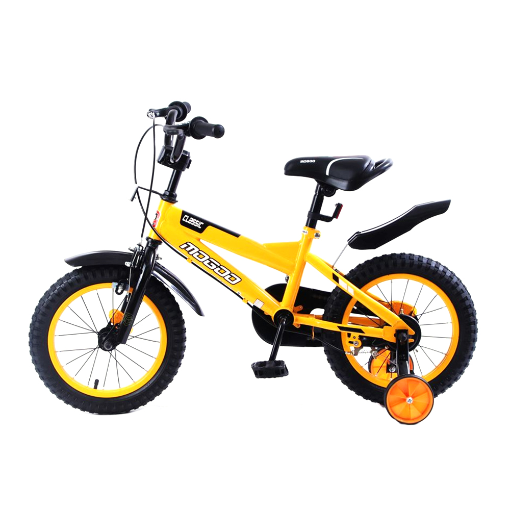 Mogoo - Classic 14 Inch Kids Bicycle - Yellow