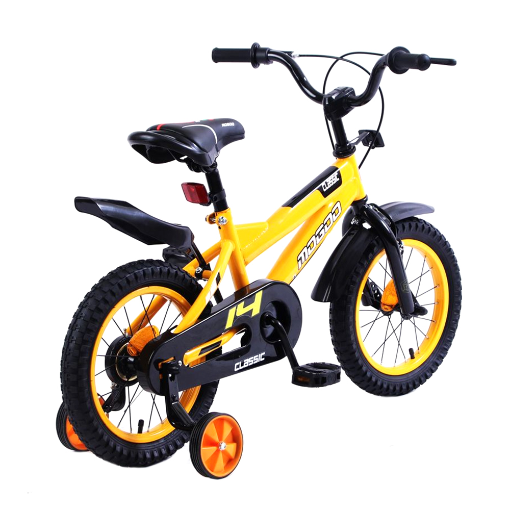 Mogoo - Classic 14 Inch Kids Bicycle - Yellow