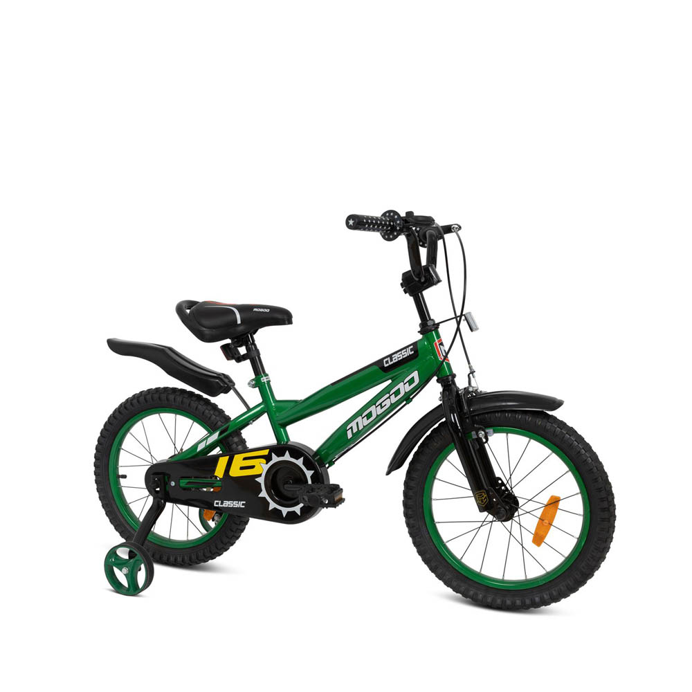 Mogoo - Classic 16\ Kids Bike - Green"