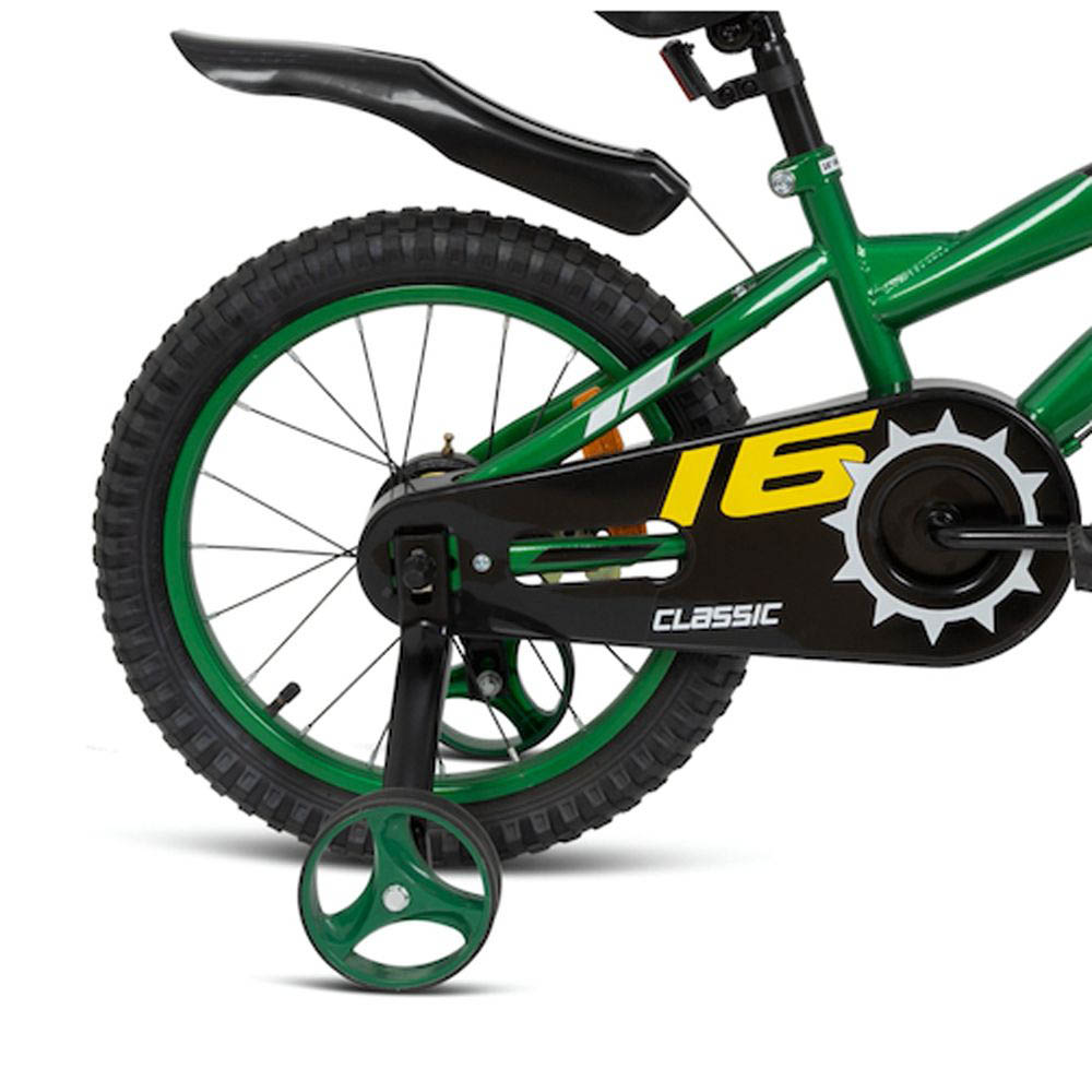 Mogoo - Classic 16\ Kids Bike - Green"