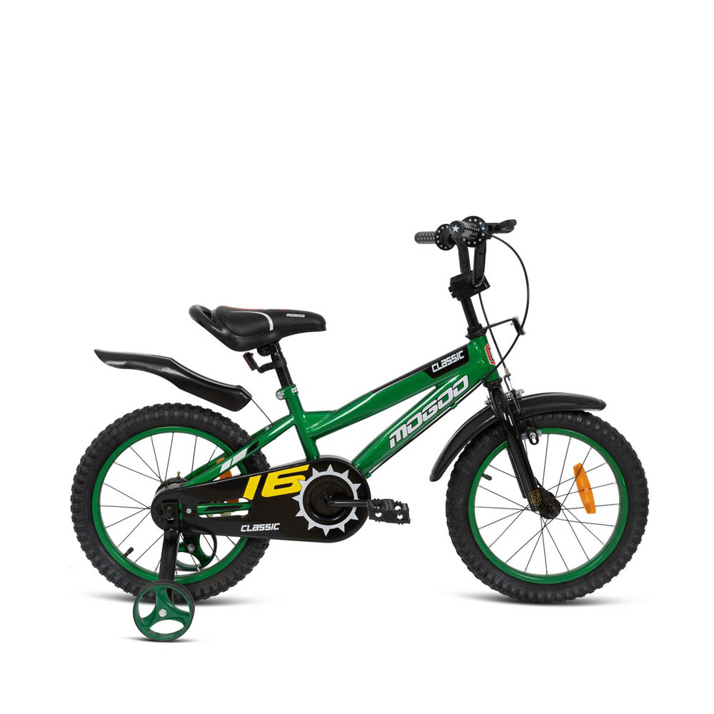 Mogoo - Classic 16\ Kids Bike - Green"