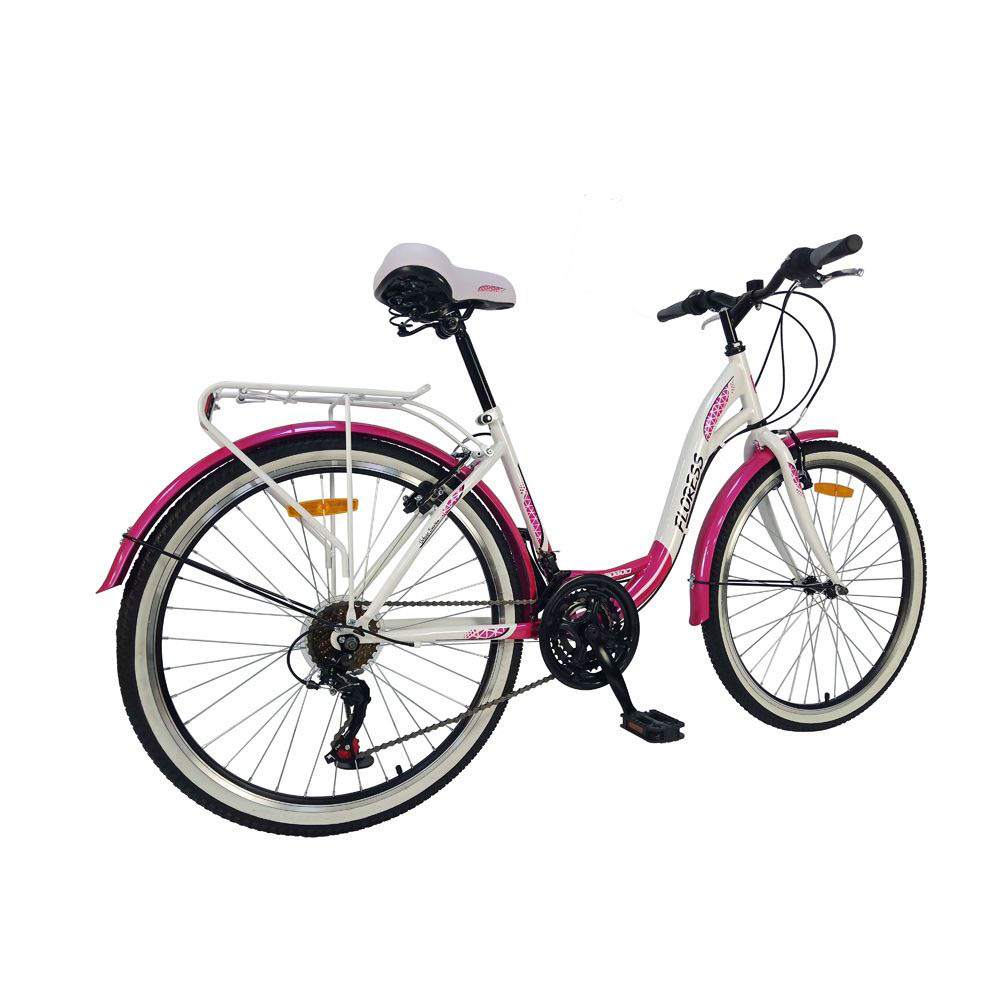 Mogoo - Floress 24\ 21 Speed Lady Bike - Pink"