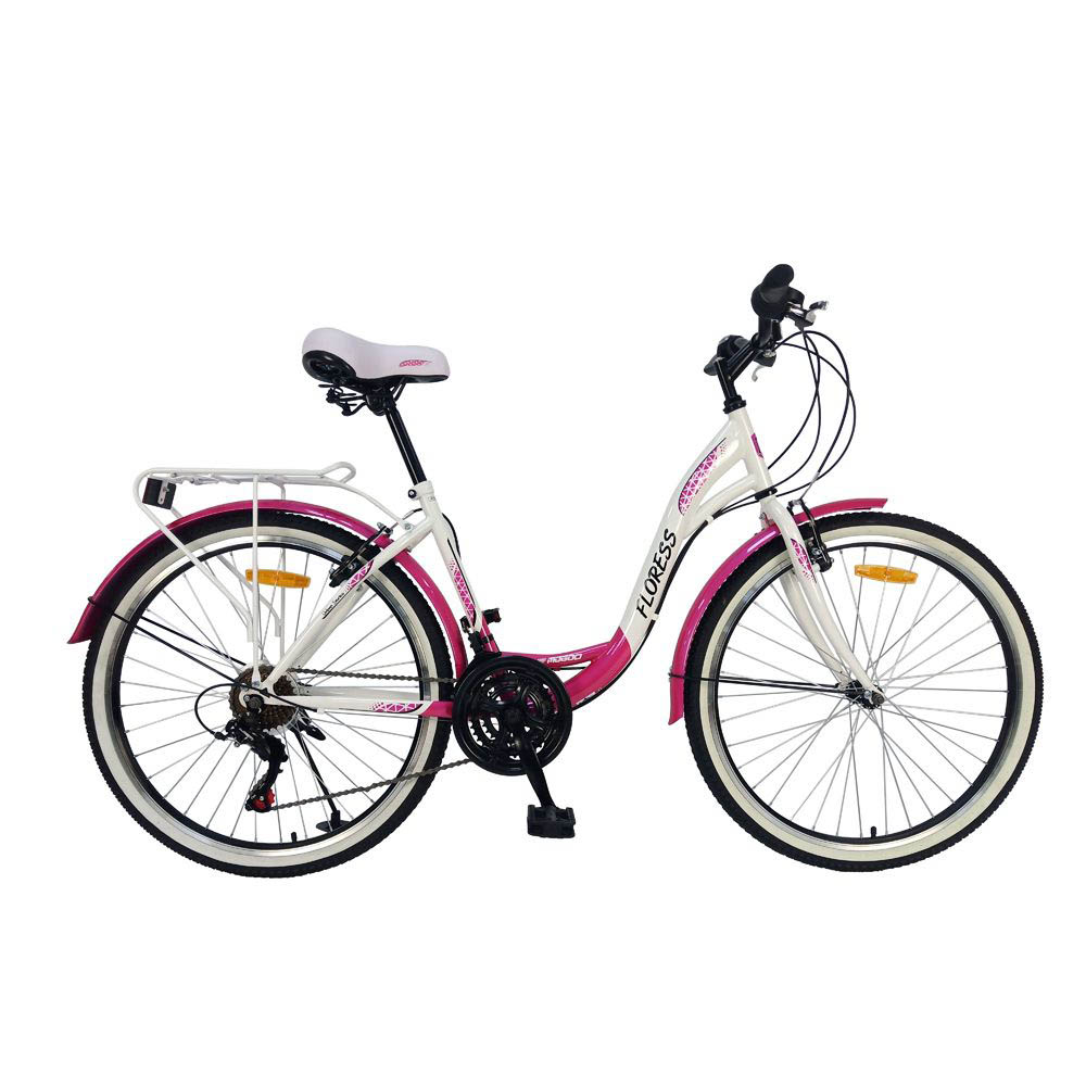 Mogoo - Floress 24\ 21 Speed Lady Bike - Pink"