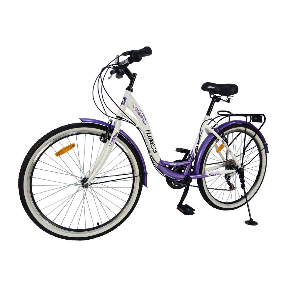 Mogoo - Floress 24\ 21 Speed Lady Bike - Purple"