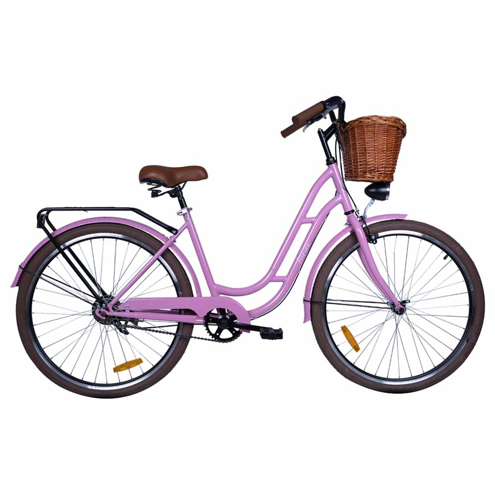 Mogoo - Florida 24 inch Cruiser Bike - Pink
