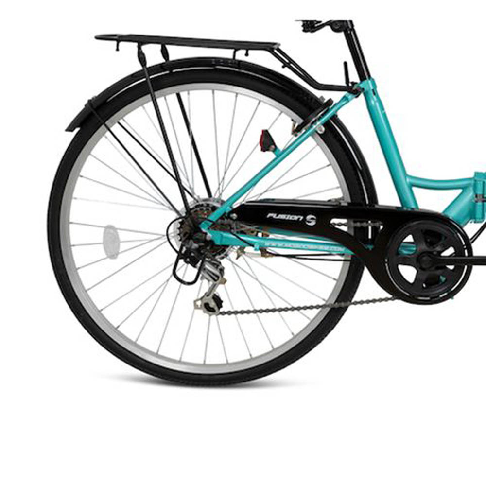 Mogoo - Fusion 26\ Folding City Bike - Green"