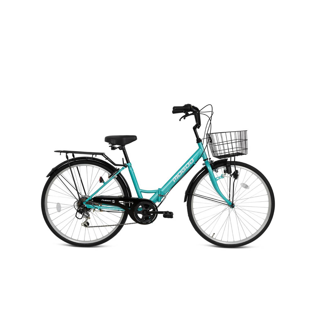 Mogoo - Fusion 26\ Folding City Bike - Green"