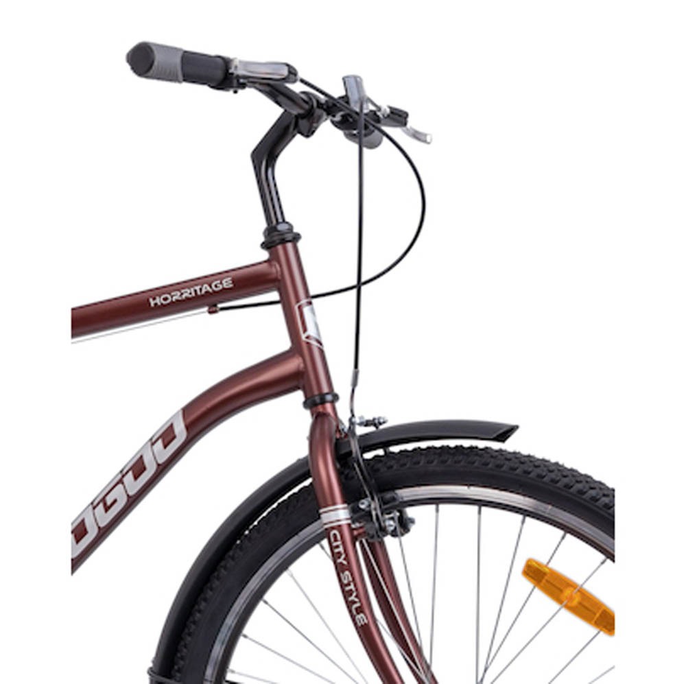 Mogoo - Horritage 24\ City Bike - Brown"